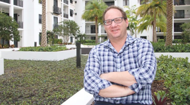 Anthony Solomon stands in front of Naples Square, one of the company’s best-known residential projects. Although it specializes in luxury high-rises, Solomon’s Ronto Group has also developed large, single-family communities such as TwinEagles and Heritage Greens, both in Collier County.